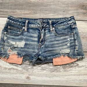 American Eagle jean shorts